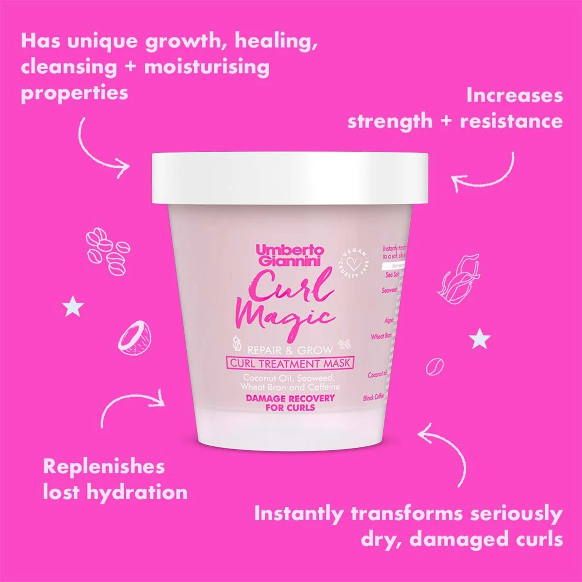 Curl Magic Repair Mask - Image 3