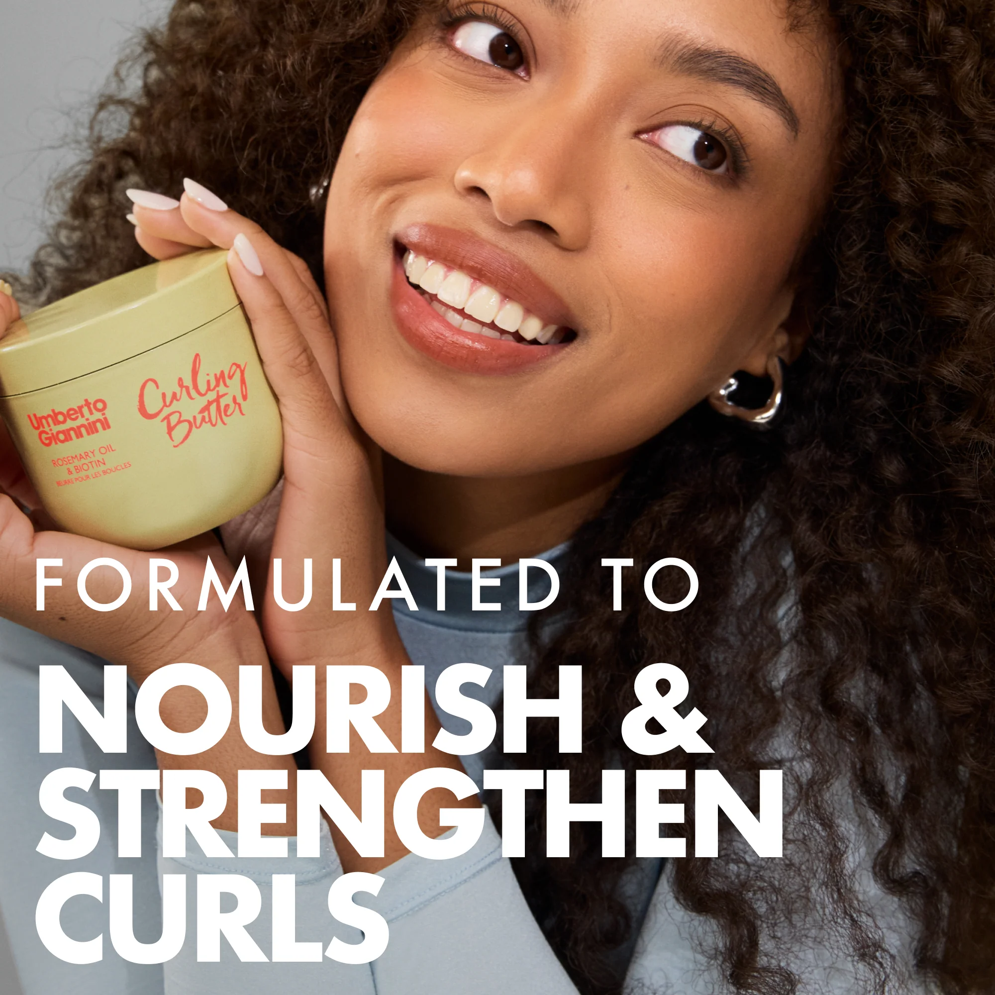 Strong Curls Rosemary Oil & Biotin Curling Butter - Image 2
